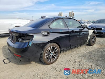 Trzecie zdjęcie samochodu z tyłu: 2020 BMW 230I VIN:WBA2J1C06L7E70567 - miniatura