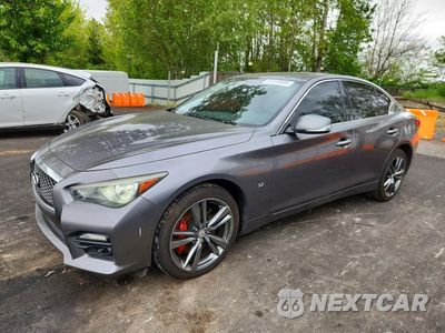 2014 INFINITI Q50 SPORT JN1BV7AR4EM697756 - główne zdjęcie licytacji z USA - miniatura