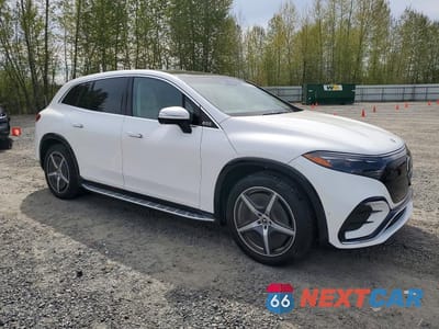 Czwarte zdjęcie samochodu z boku: 2023 MERCEDES-BENZ EQS SUV 580 4MATIC VIN:4JGDM4EB4PA022820 - miniatura