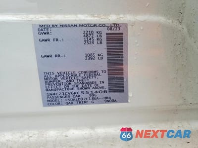 Zdjęcie 13 z 13 samochodu: 2024 NISSAN LEAF SV PLUS VIN:1N4CZ1CV6RC551406 - miniatura