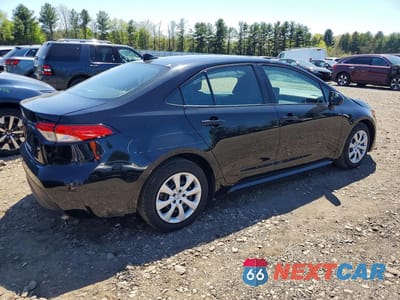 Trzecie zdjęcie samochodu z tyłu: 2023 TOYOTA COROLLA LE VIN:5YFB4MDE5PP019170 - miniatura