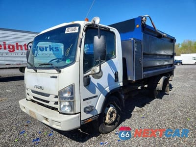 Drugie zdjęcie samochodu z przodu: 2017 ISUZU NPR HD DUMP TRUCK VIN:54DC4W1B7HS801881 - miniatura