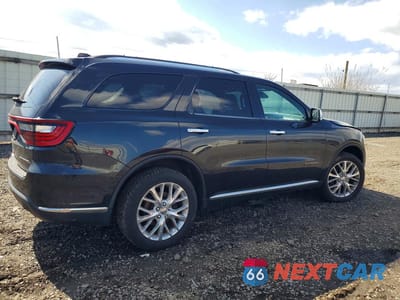 Trzecie zdjęcie samochodu z tyłu: 2014 DODGE DURANGO CITADEL VIN:1C4RDJEG6EC426725 - miniatura