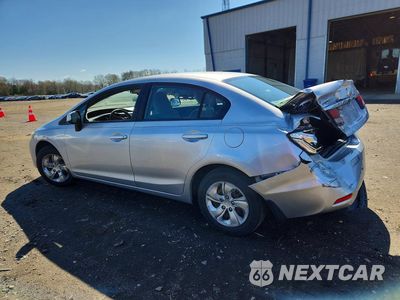 Drugie zdjęcie samochodu z przodu: 2013 HONDA CIVIC LX VIN:19XFB2F52DE206906 - miniatura