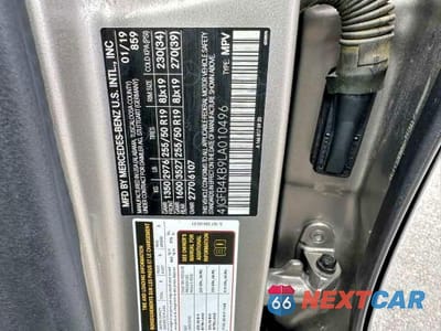 Zdjęcie 10 z 10 samochodu: 2020 MERCEDES-BENZ GLE 350 4MATIC VIN:4JGFB4KB9LA010496 - miniatura