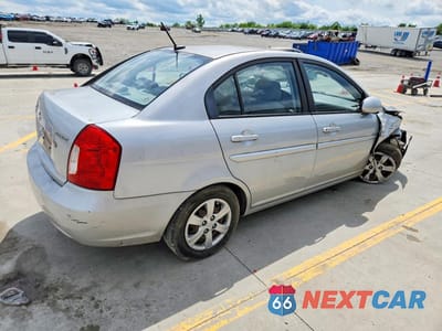 Trzecie zdjęcie samochodu z tyłu: 2009 HYUNDAI ACCENT GLS VIN:KMHCN46CX9U289042 - miniatura