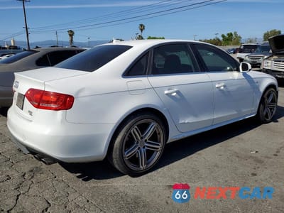 Trzecie zdjęcie samochodu z tyłu: 2012 AUDI A4 PREMIUM PLUS VIN:WAUFFAFL0CN007082 - miniatura