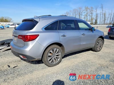 Trzecie zdjęcie samochodu z tyłu: 2016 ACURA MDX TECHNOLOGY VIN:5FRYD4H48GB012557 - miniatura