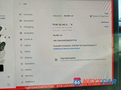 Zdjęcie 9 z 14 samochodu: 2022 TESLA MODEL Y VIN:7SAYGAEE5NF517735 - miniatura