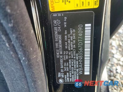Zdjęcie 12 z 12 samochodu: 2007 BMW 750 VIN:WBAHN83567DT74090 - miniatura
