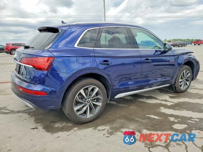 Trzecie zdjęcie samochodu z tyłu: 2021 AUDI Q5 PREMIUM VIN:WA1AAAFY9M2133574 - miniatura