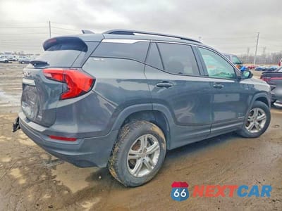 Trzecie zdjęcie samochodu z tyłu: 2019 GMC TERRAIN SLE VIN:3GKALTEV7KL289227 - miniatura