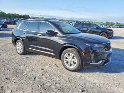 Czwarte zdjęcie samochodu z boku: 2025 CADILLAC XT6 LUXURY VIN:1GYKPAR40SZ149677 - miniatura