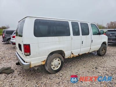 Trzecie zdjęcie samochodu z tyłu: 2008 FORD ECONOLINE E350 SUPER DUTY WAGON VIN:1FBNE31L48DB00547 - miniatura