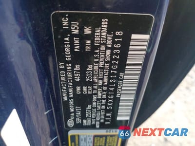 Zdjęcie 12 z 12 samochodu: 2018 KIA OPTIMA LX VIN:5XXGT4L31JG223618 - miniatura