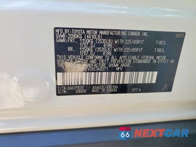 Zdjęcie 13 z 13 samochodu: 2025 TOYOTA RAV4 LE VIN:2T3H1RFV3SC349371 - miniatura