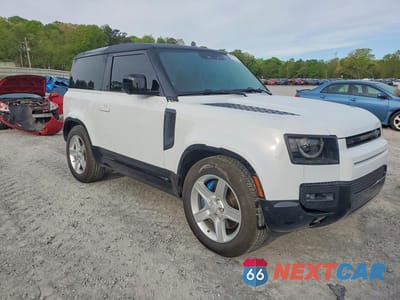 Czwarte zdjęcie samochodu z boku: 2022 LAND ROVER DEFENDER 90 VIN:SALEW6RE6N2071908 - miniatura