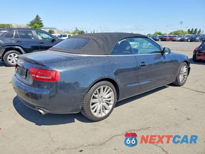 Trzecie zdjęcie samochodu z tyłu: 2012 AUDI A5 PREMIUM PLUS VIN:WAUJFAFH8CN008227 - miniatura