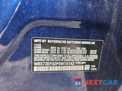 Zdjęcie 13 z 13 samochodu: 2023 BMW X1 XDRIVE28I VIN:WBX73EF00P5W15142 - miniatura
