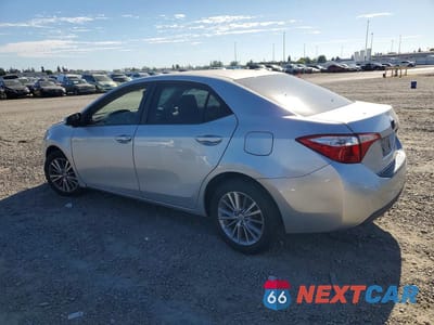 Drugie zdjęcie samochodu z przodu: 2015 TOYOTA COROLLA LE PLUS VIN:5YFBURHE6FP253226 - miniatura