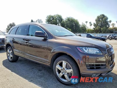 Czwarte zdjęcie samochodu z boku: 2015 AUDI Q7 TDI PREMIUM VIN:WA1CMAFE0FD005611 - miniatura