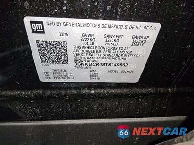 Zdjęcie 13 z 13 samochodu: 2026 CHEVROLET BLAZER 2LT VIN:3GNKBCR48TS140862 - miniatura