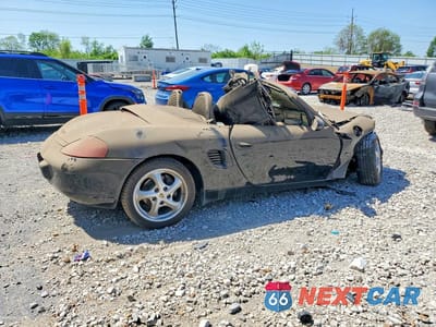 Trzecie zdjęcie samochodu z tyłu: 1998 PORSCHE BOXSTER VIN:WP0CA2986WS620914 - miniatura
