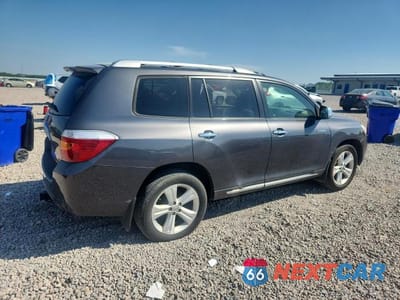 Trzecie zdjęcie samochodu z tyłu: 2010 TOYOTA HIGHLANDER LIMITED VIN:5TDDK3EH3AS037313 - miniatura