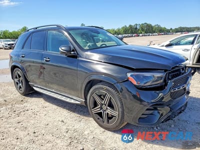 Czwarte zdjęcie samochodu z boku: 2024 MERCEDES-BENZ GLE 350 4MATIC VIN:4JGFB4FB0RB204427 - miniatura