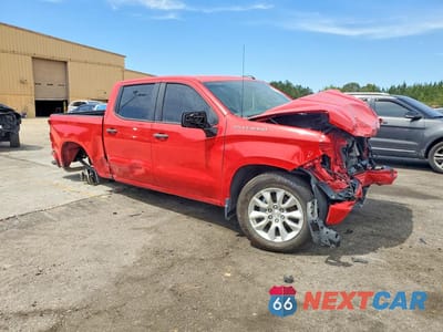 Czwarte zdjęcie samochodu z boku: 2023 CHEVROLET SILVERADO C1500 CUSTOM VIN:1GCPABEK8PZ324899 - miniatura