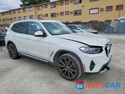 Czwarte zdjęcie samochodu z boku: 2024 BMW X3 SDRIVE30I VIN:WBX47DP04RN312030 - miniatura