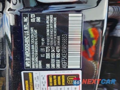 Zdjęcie 13 z 13 samochodu: 2023 MERCEDES-BENZ GLS 450 4MATIC VIN:4JGFF5KEXPA958853 - miniatura