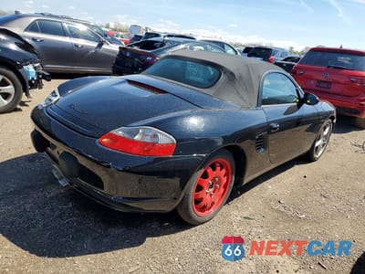 Trzecie zdjęcie samochodu z tyłu: 2004 PORSCHE BOXSTER VIN:WP0CA29894U620536 - miniatura