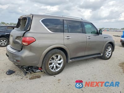 Trzecie zdjęcie samochodu z tyłu: 2013 INFINITI QX56 BASE VIN:JN8AZ2NF7D9530247 - miniatura