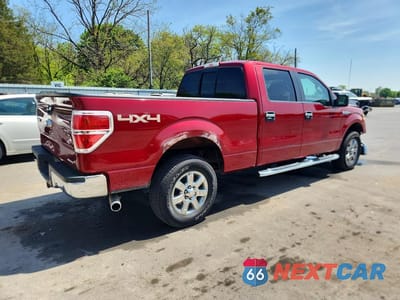 Trzecie zdjęcie samochodu z tyłu: 2013 FORD F150 SUPERCREW VIN:1FTFW1EF1DKD18585 - miniatura
