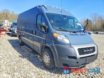 Czwarte zdjęcie samochodu z boku: 2020 RAM PROMASTER 3500 DELIVERY VAN VIN:3C6URVJG9LE132158 - miniatura