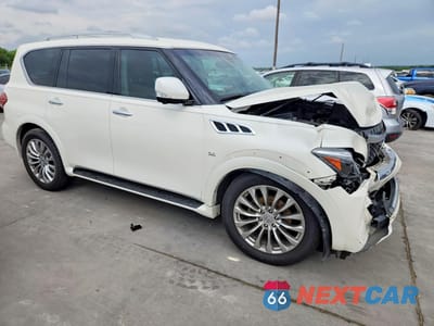 Czwarte zdjęcie samochodu z boku: 2017 INFINITI QX80 BASE VIN:JN8AZ2NF2H9646252 - miniatura