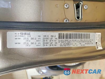 Zdjęcie 13 z 13 samochodu: 2019 JEEP CHEROKEE LATITUDE VIN:1C4PJMCB8KD131141 - miniatura