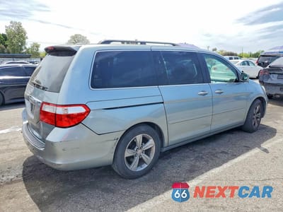 Trzecie zdjęcie samochodu z tyłu: 2006 HONDA ODYSSEY TOURING VIN:5FNRL38876B011775 - miniatura