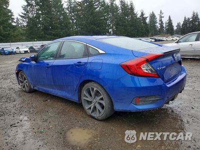 Drugie zdjęcie samochodu z przodu: 2020 HONDA CIVIC SPORT VIN:2HGFC2F87LH522636 - miniatura