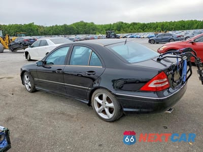 Drugie zdjęcie samochodu z przodu: 2006 MERCEDES-BENZ C 230 VIN:WDBRF52H66F743594 - miniatura