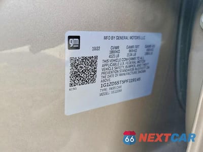 Zdjęcie 12 z 12 samochodu: 2023 CHEVROLET MALIBU LT VIN:1G1ZD5ST5PF119145 - miniatura