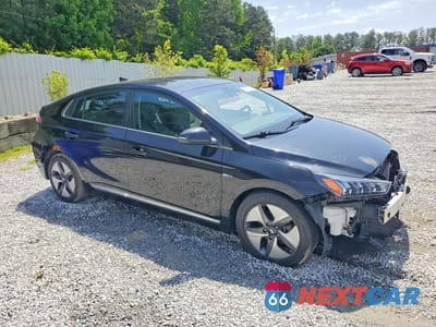 Czwarte zdjęcie samochodu z boku: 2020 HYUNDAI IONIQ SEL VIN:KMHC85LC1LU242278 - miniatura