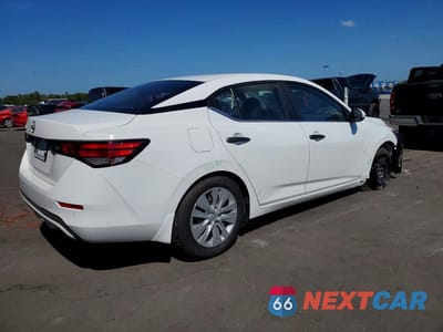 Trzecie zdjęcie samochodu z tyłu: 2025 NISSAN SENTRA S VIN:3N1AB8BV3SY416142 - miniatura