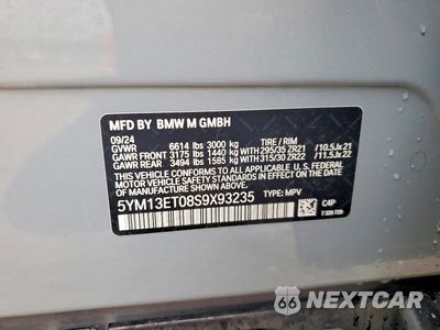 Zdjęcie 14 z 14 samochodu: 2025 BMW X5 M COMPETITION VIN:5YM13ET08S9X93235 - miniatura