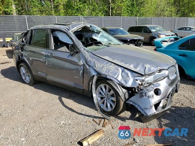 Czwarte zdjęcie samochodu z boku: 2017 BMW X3 XDRIVE28I VIN:5UXWX9C37H0W75788 - miniatura