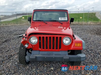 Piąte zdjęcie samochodu w środku: 1998 JEEP WRANGLER / TJ SPORT VIN:1J4FY19S8WP756876 - miniatura