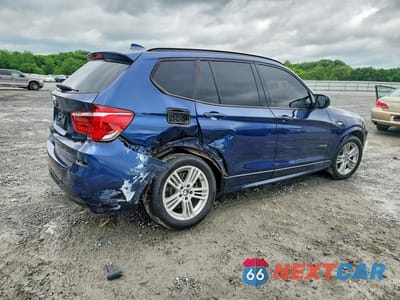 Trzecie zdjęcie samochodu z tyłu: 2012 BMW X3 XDRIVE28I VIN:5UXWX5C57CL718298 - miniatura