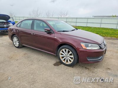Czwarte zdjęcie samochodu z boku: 2014 VOLKSWAGEN PASSAT S VIN:1VWAT7A32EC079543 - miniatura