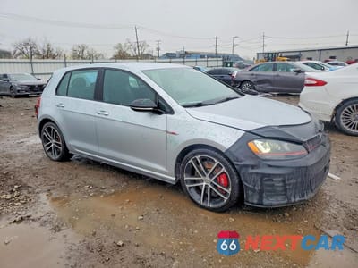 Czwarte zdjęcie samochodu z boku: 2017 VOLKSWAGEN GTI S VIN:3VW447AU0HM062441 - miniatura